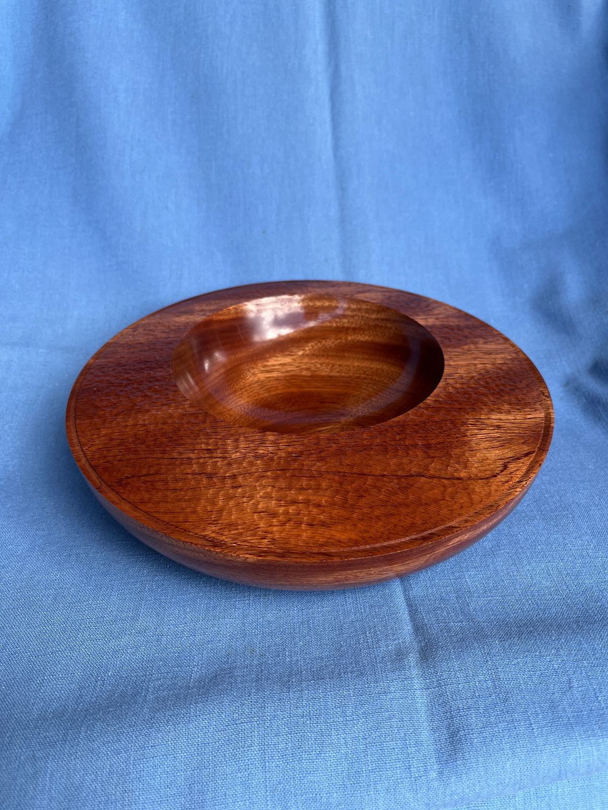 Craig Mason: Natural-edge Kamani Bowl With Carved Feet