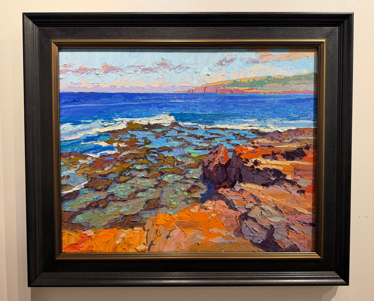 Billyo O'Donnell:  "Pools Manele Bay"  24" x 30"