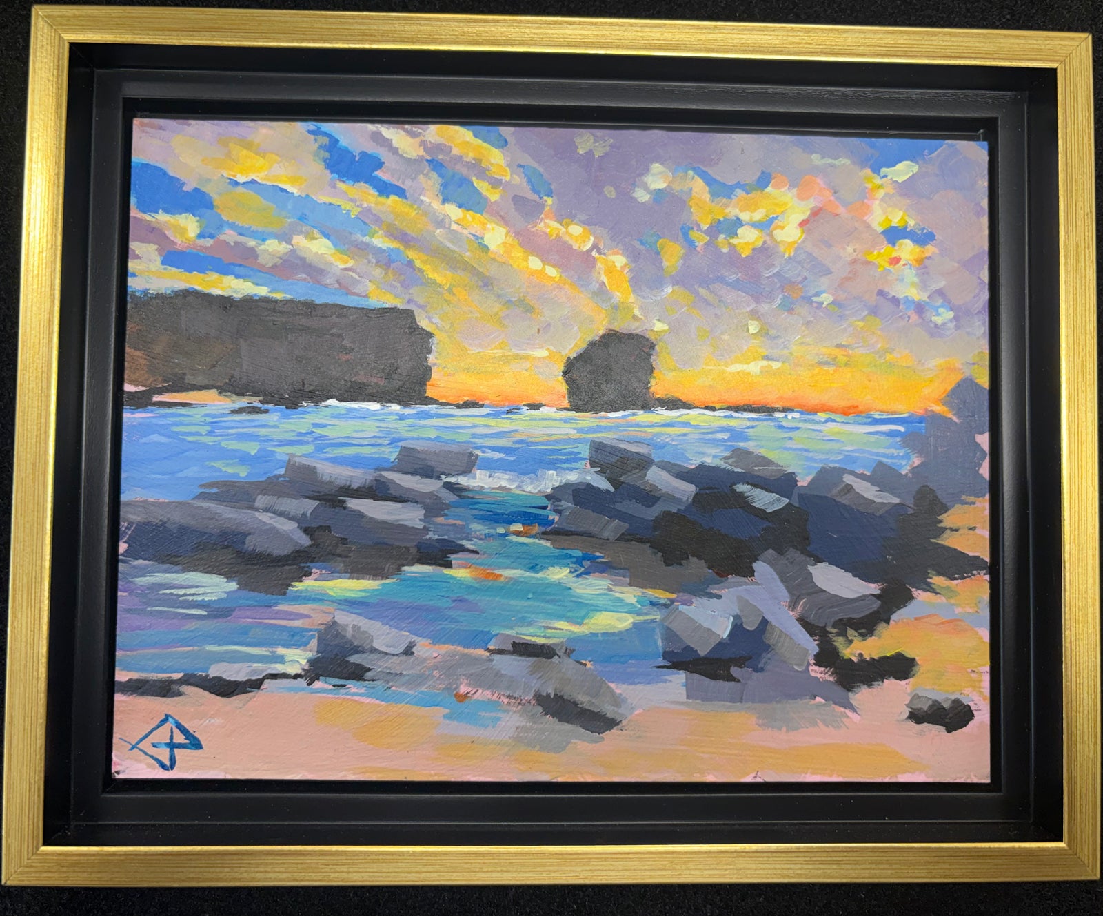 Charlie Palumbo: "Puʻu Pehe Sunrise #45"