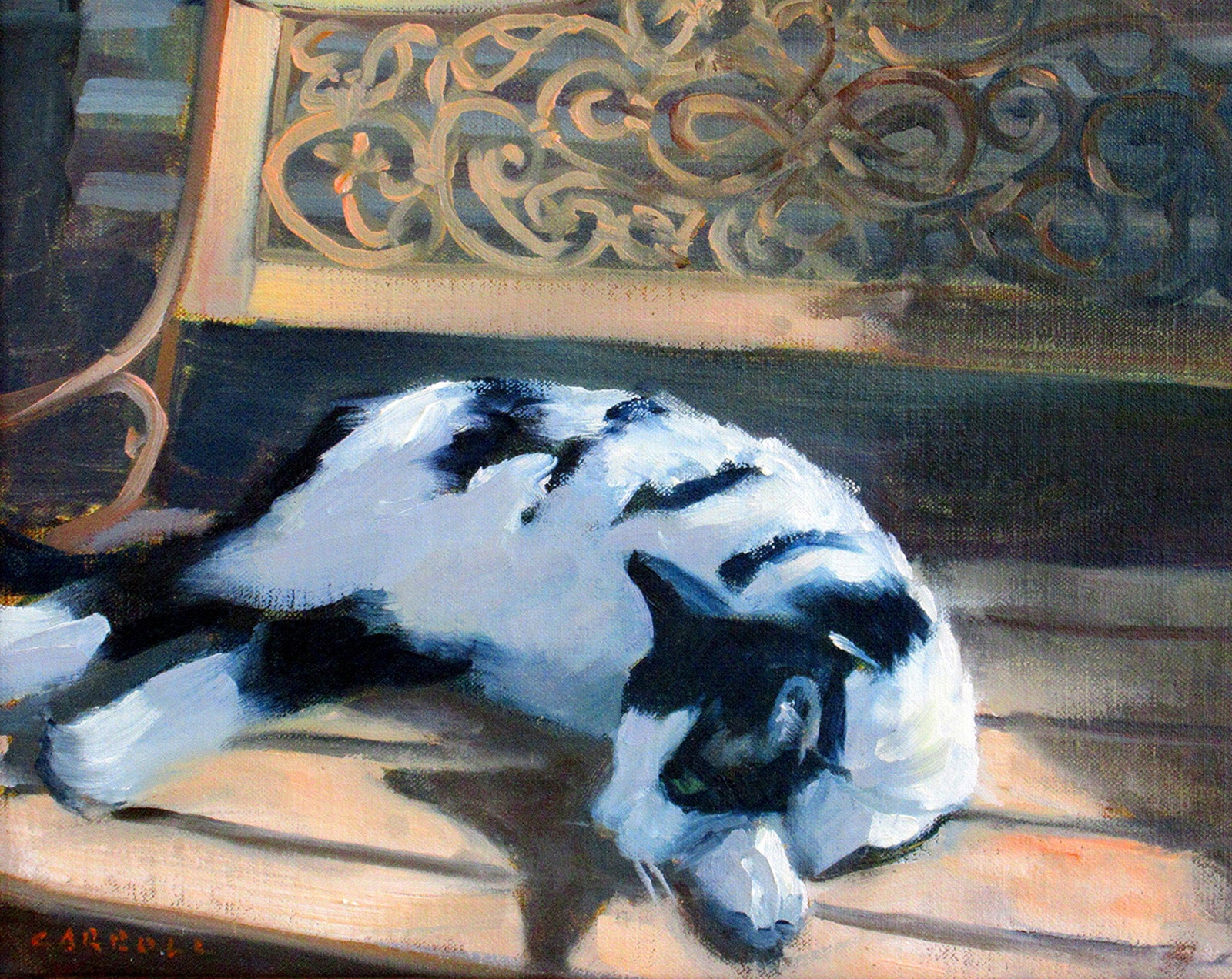 Ready-to-Frame Prints: Mike Carroll "Let Sleeping Cats Lie"