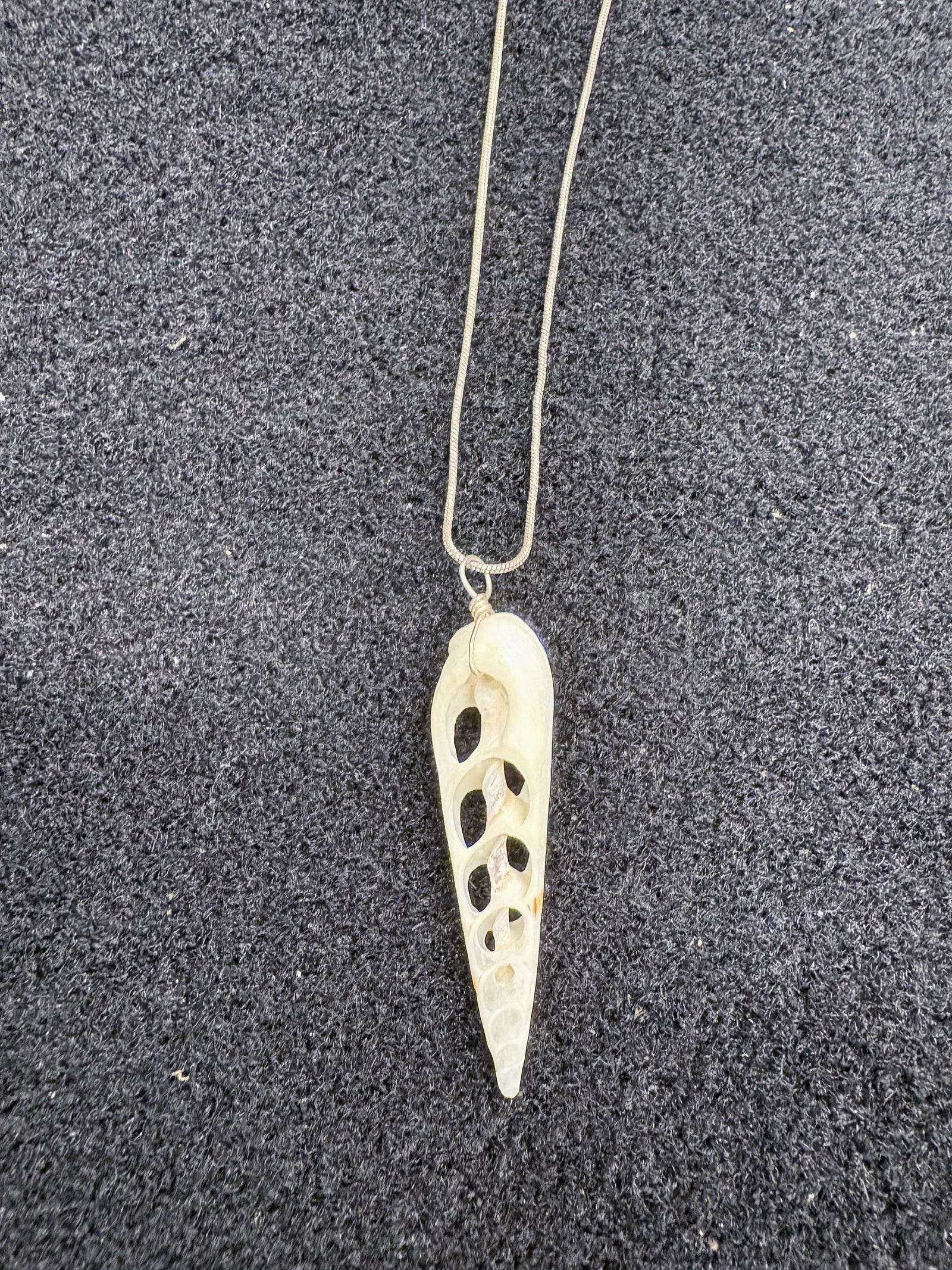 Kristin Belew: Hectic Auger Necklace