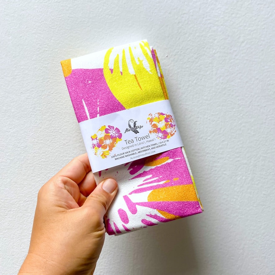 Hinu Rise: Nohoanu Tea Towel