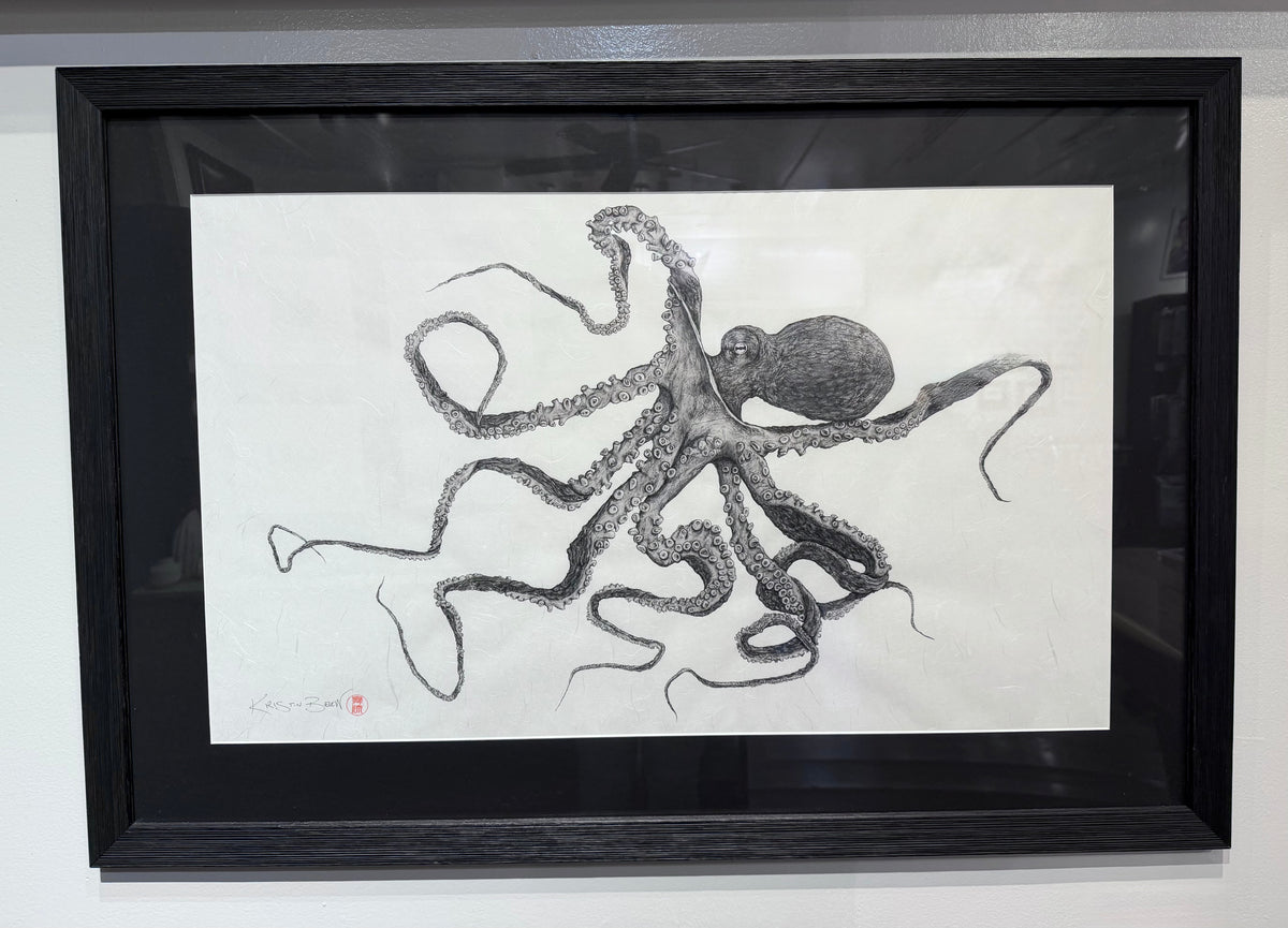 Kristin Belew: "Tako Bob" The Octopus Gyotaku