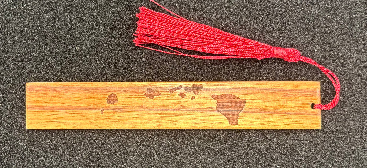 Peter Moran: Handmade Bookmark - Hawaiian Islands