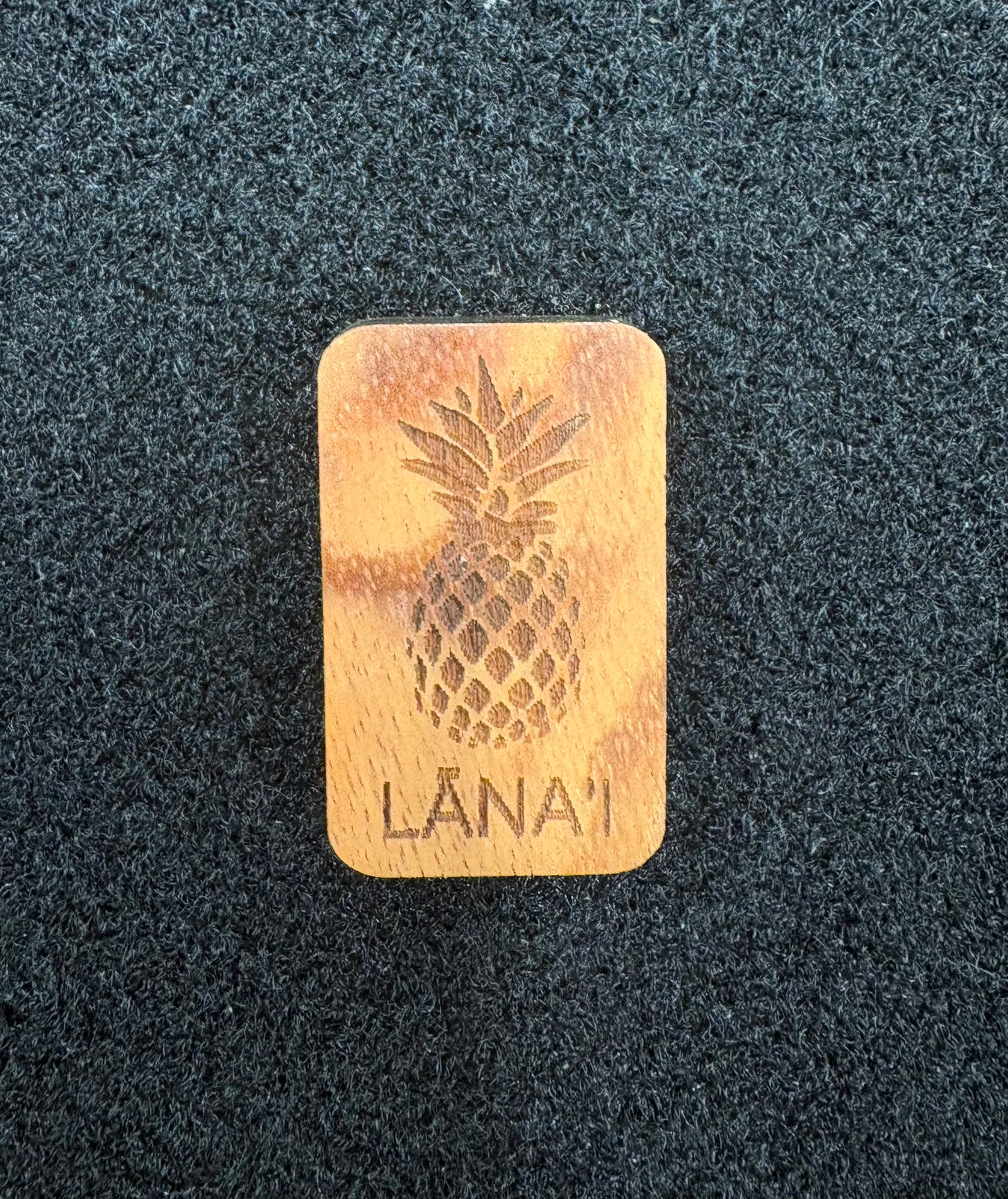 Peter Moran: Handmade Magnets - lanai pineapple  - Koa