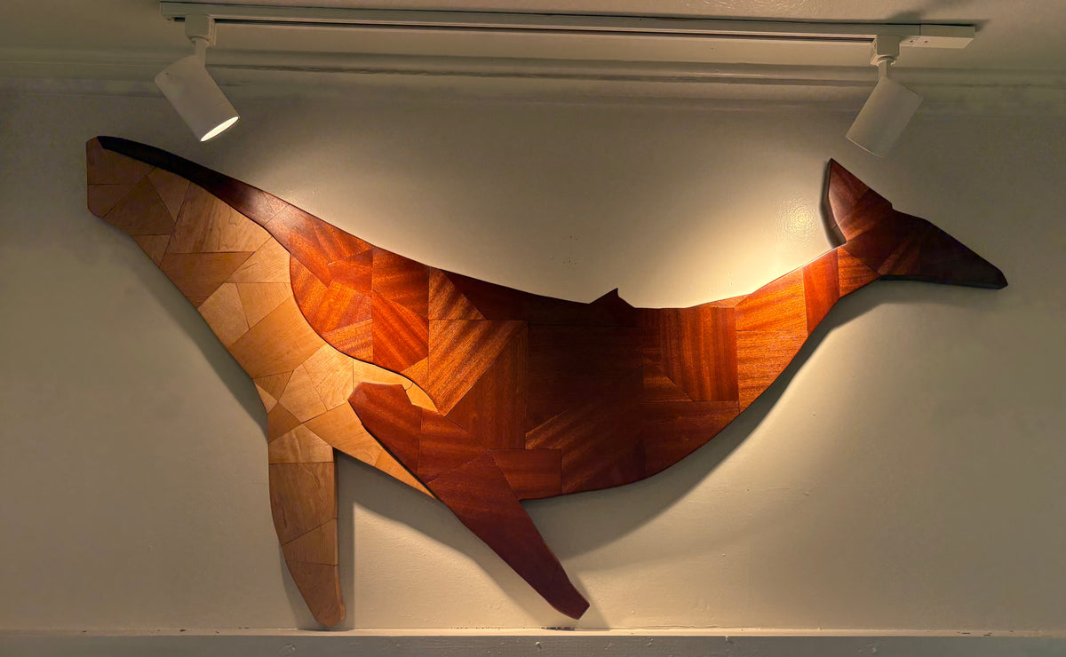 Peter Moran: Mahogany and Maple Humpback Whale