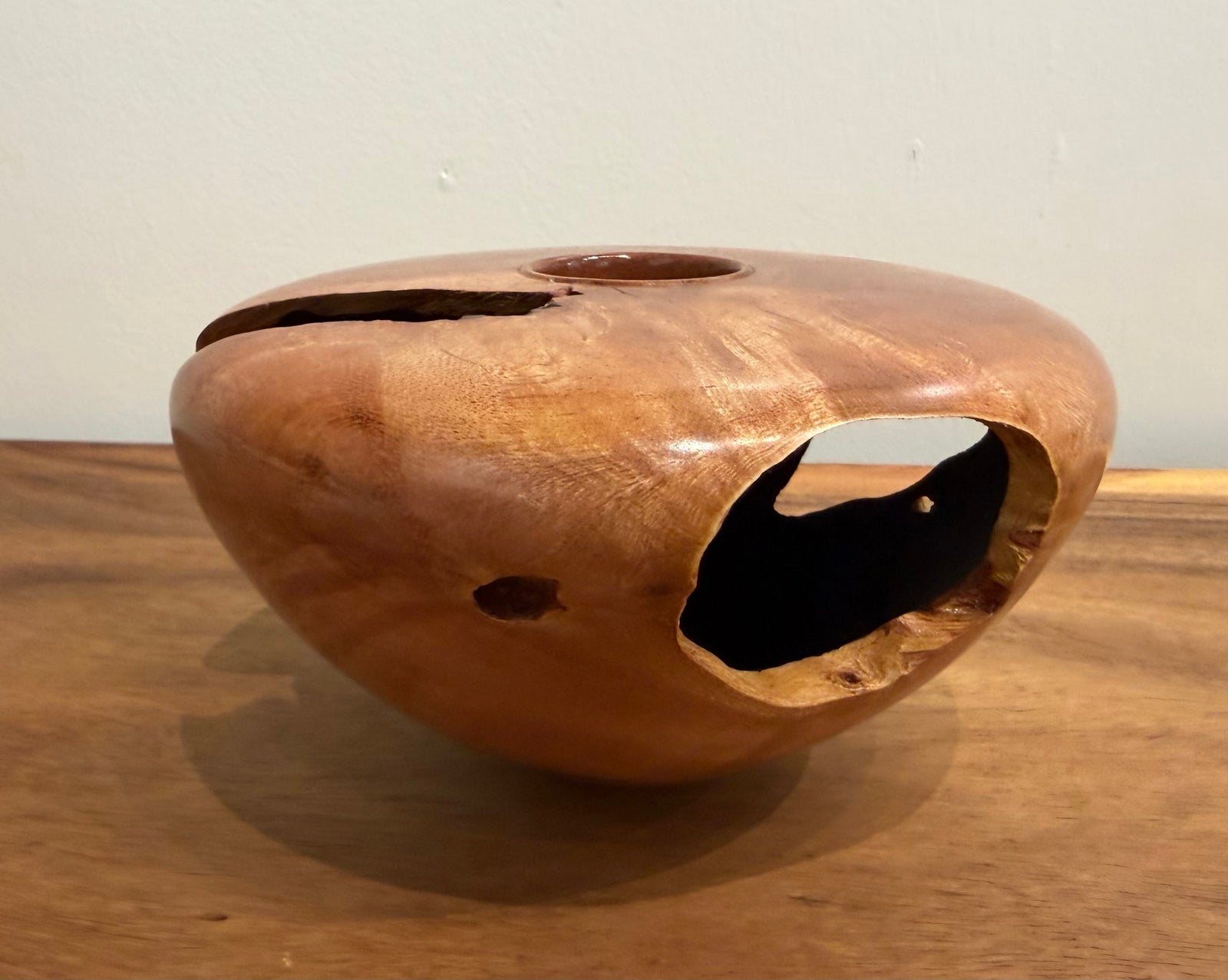 Craig Mason: Opiuma Hollow Form With Natural Voids in the Surface