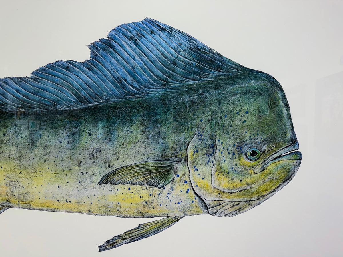 Kristin Belew: "Dustinʻs Mahi" Diptych