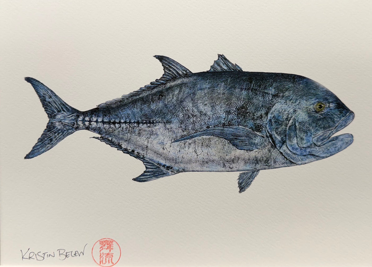 Ready-to-Frame Prints: Kristin Belew "Terrence the Ulua"