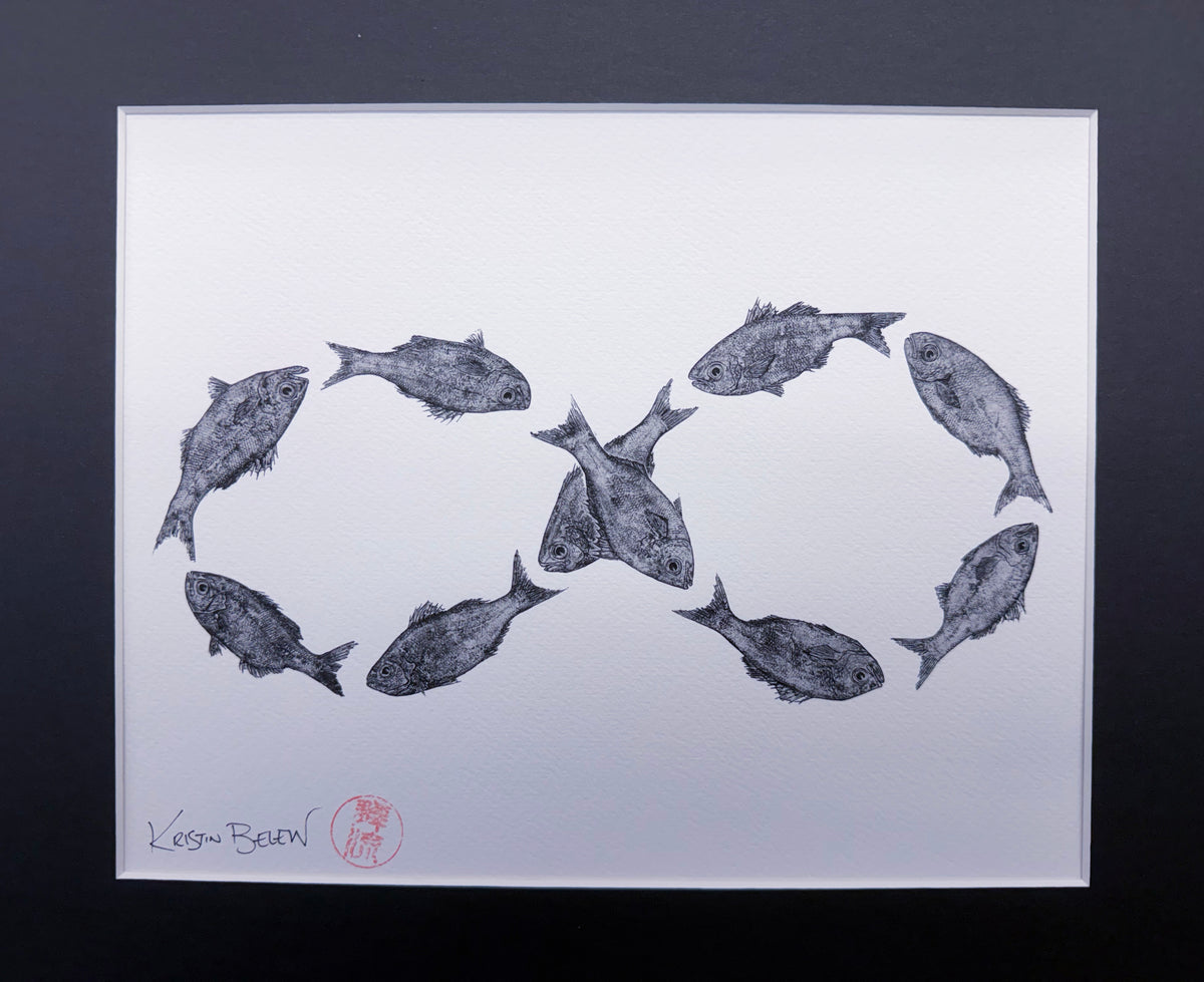Ready-to-Frame Prints: Kristin Belew "Benʻs Infinity" Āholehole school