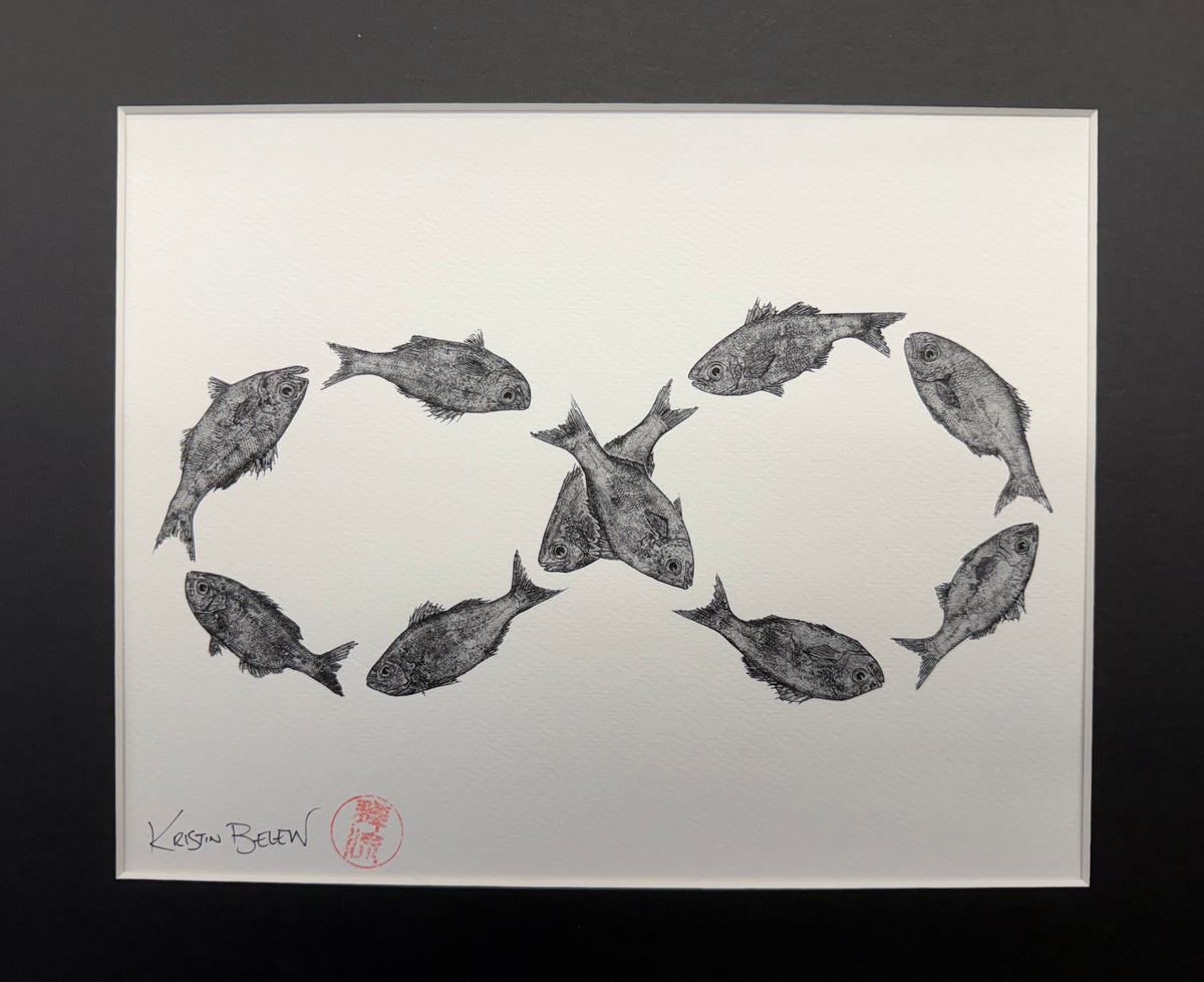 Ready-to-Frame Prints: Kristin Belew "Benʻs Infinity" Āholehole school