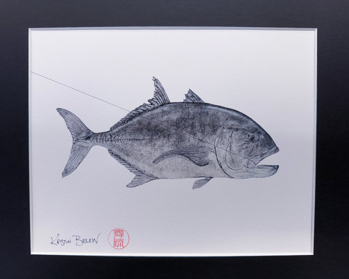 Ready-to-Frame Prints: Kristin Belew "Aaronʻs Ulua"