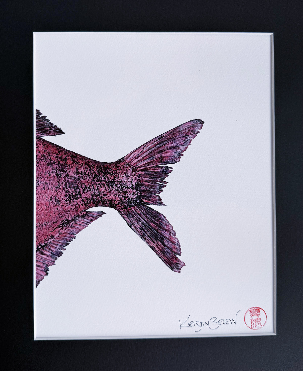 Ready-to-Frame Prints: Kristin Belew "Just the Tail" Alf