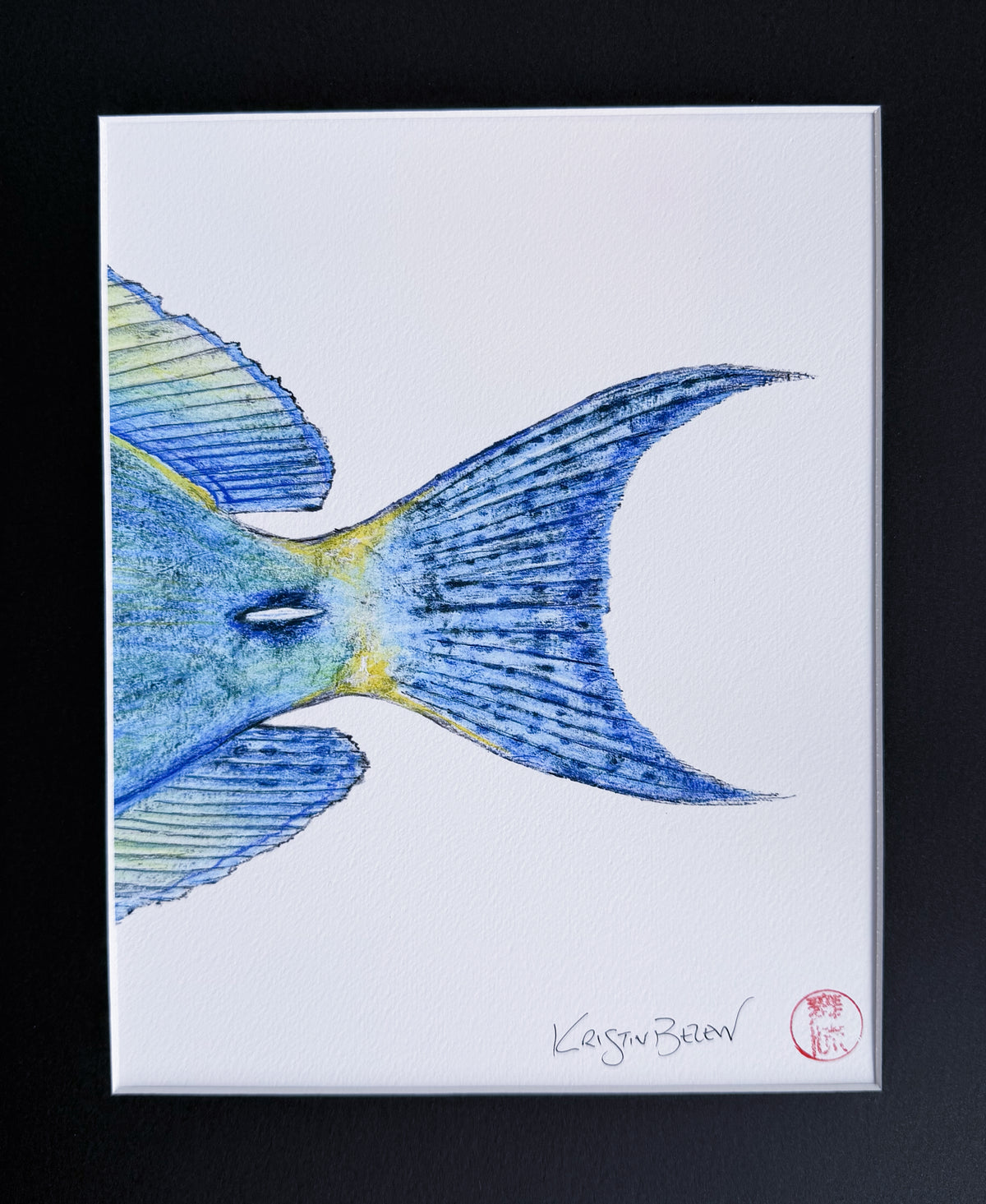 Ready-to-Frame Prints: Kristin Belew "Just the Tail" Palani- Paula