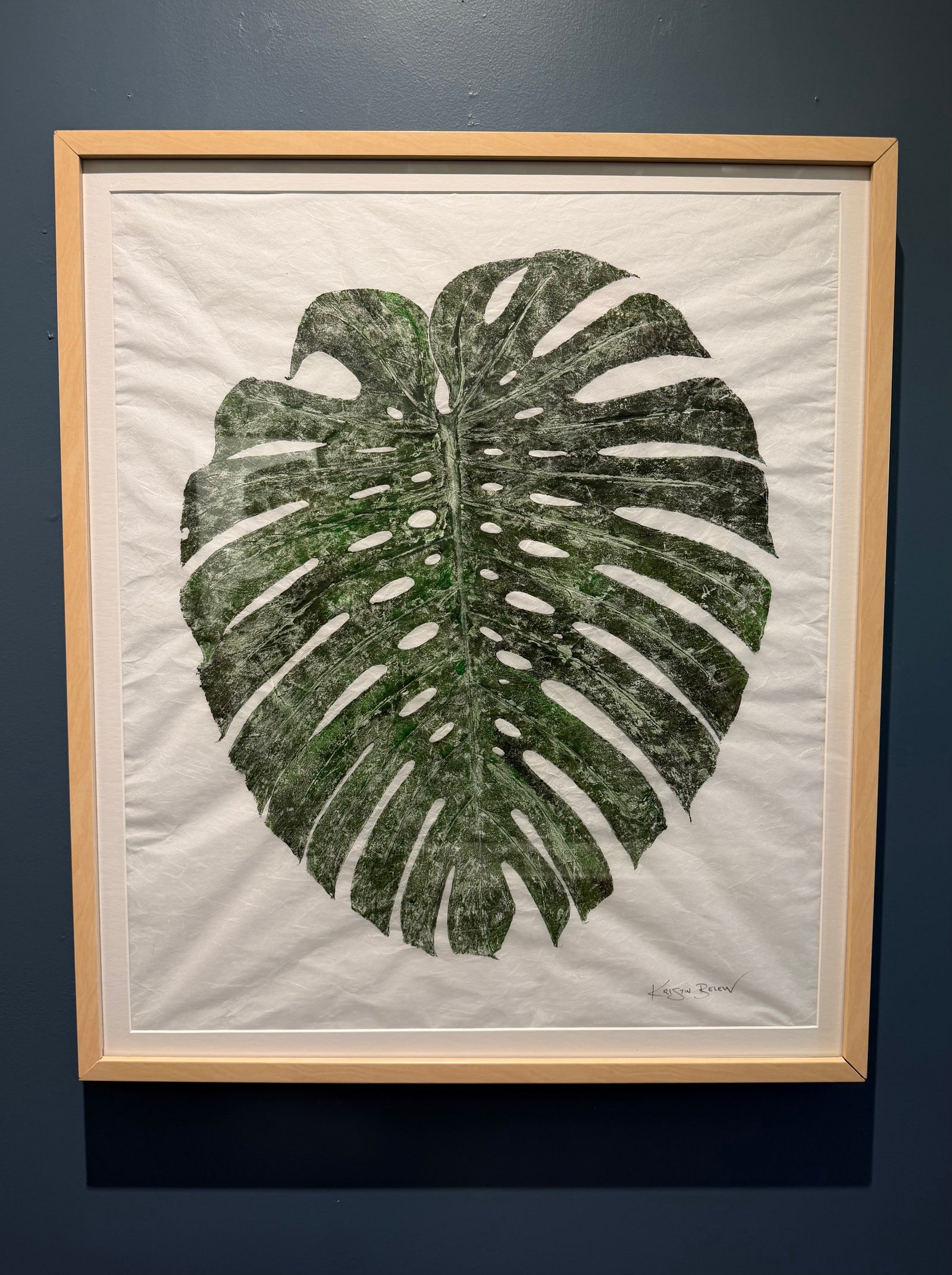 Kristin Belew: "Monsta Monstera"