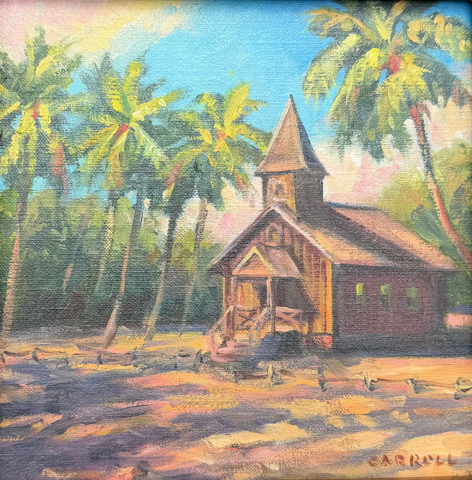 Mike Carroll "Keomoku Church, Lanaʻi"