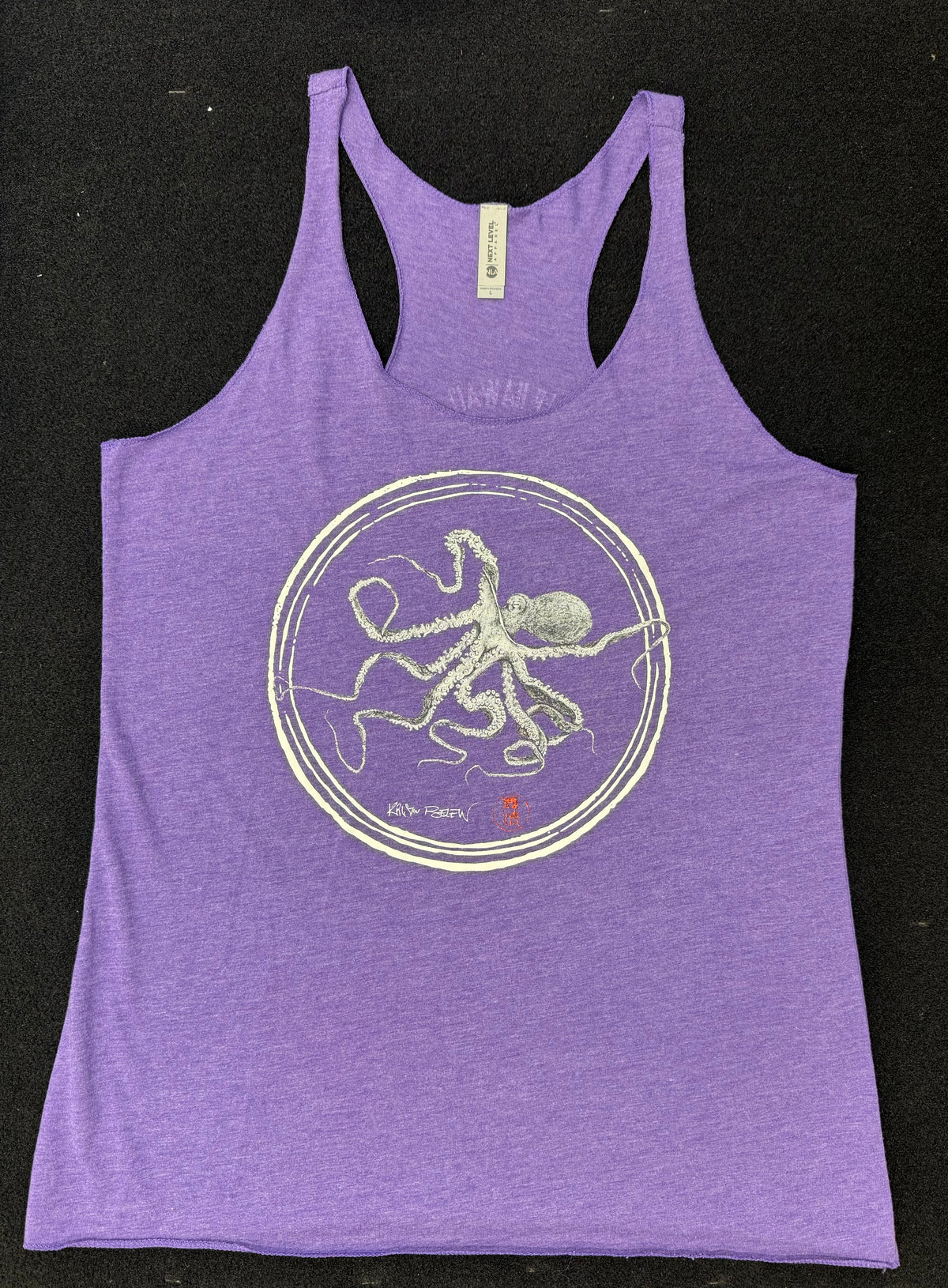 Womenʻs Circle Octopus Tank Tops