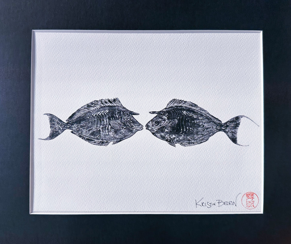 Ready-to-Frame Prints: Kristin Belew "Kissing Kalas"