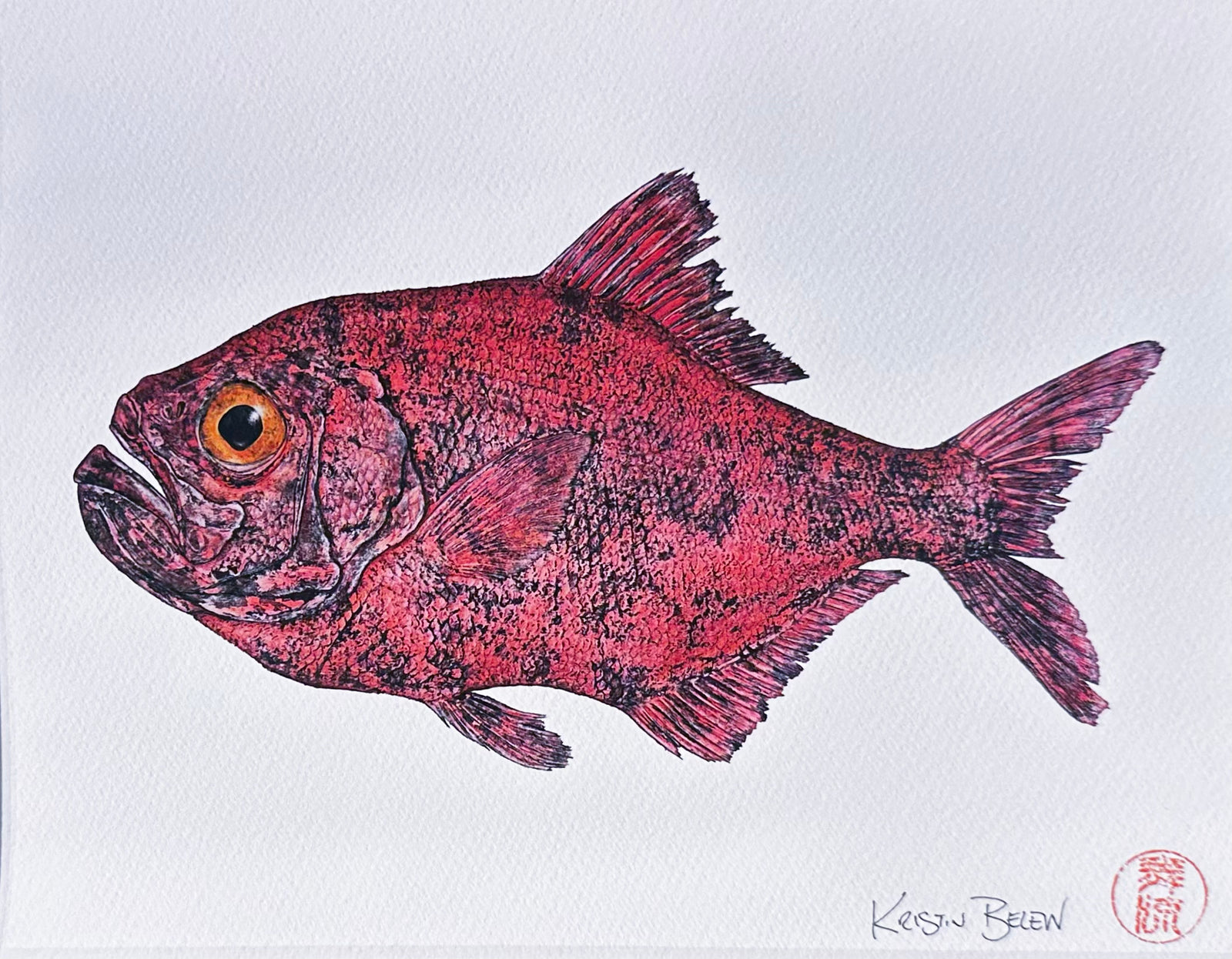Ready-to-Frame Prints: Kristin Belew "Alf" Alfonsino