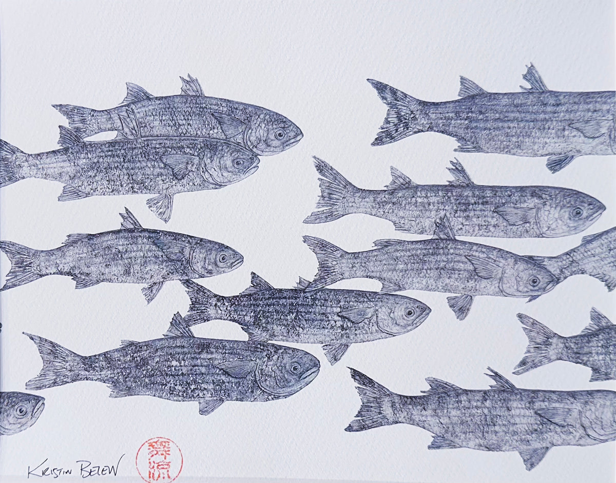 Ready-to-Frame Prints: Kristin Belew "Mighty Mullets"