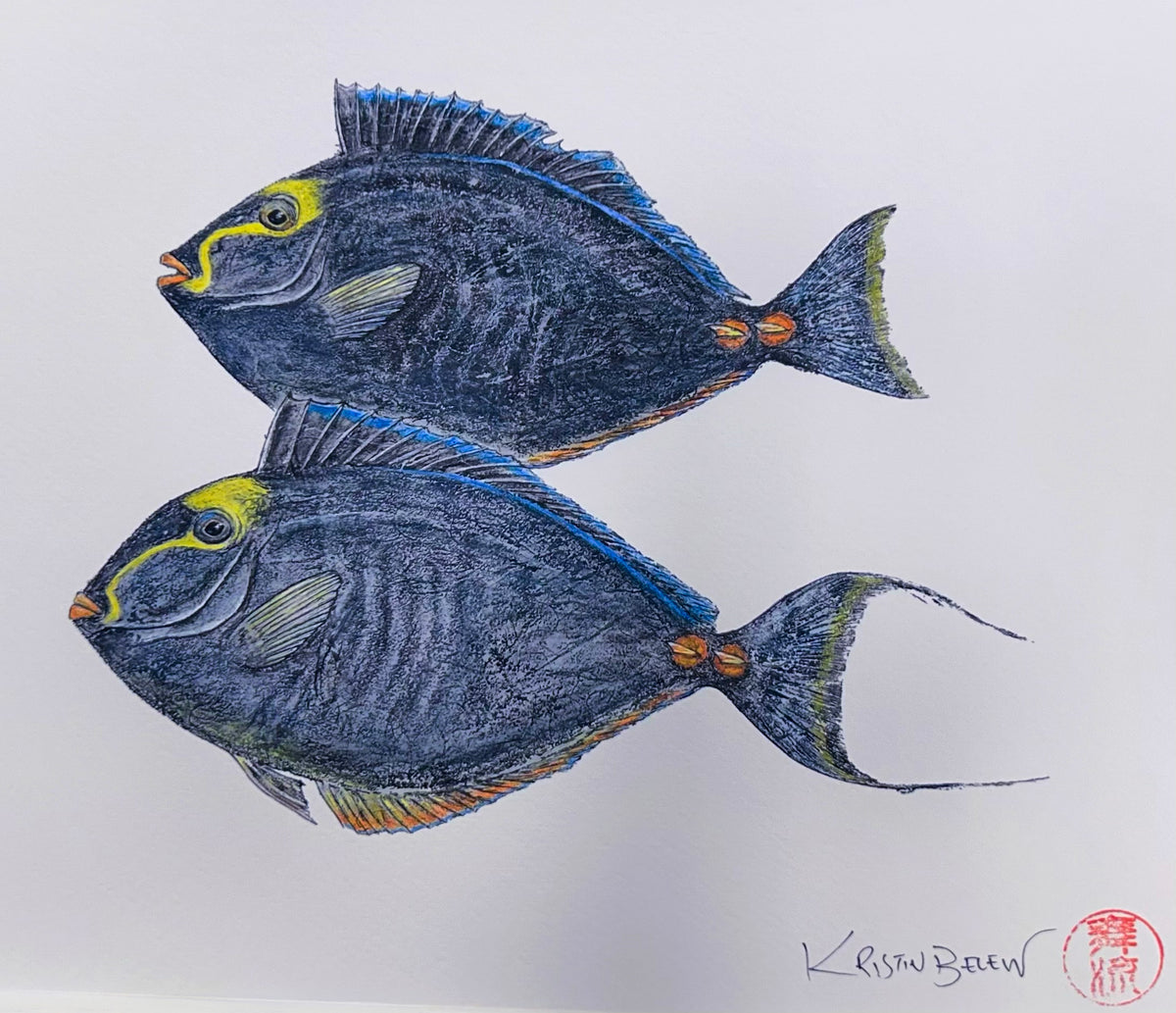 Ready-to-Frame Prints: Kristin Belew "The Odd Couple"