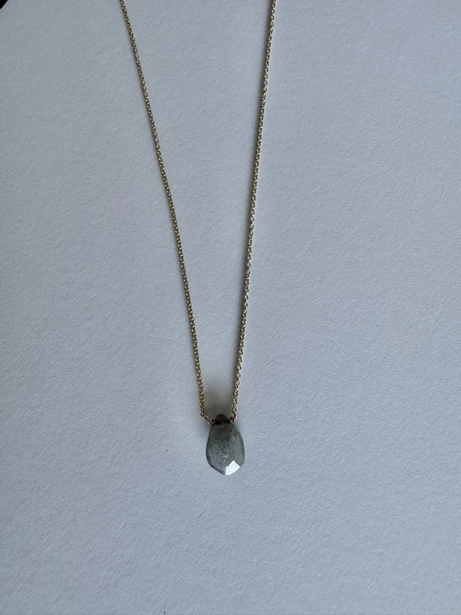 SOHOM Jewelry: Sterling Silver Labradorite Necklace