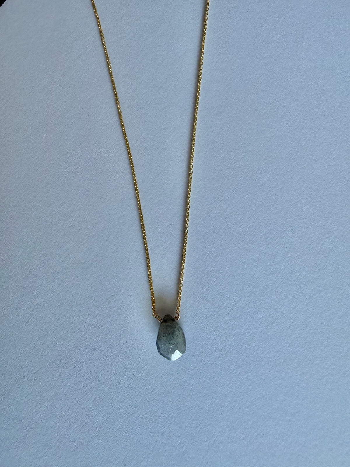 SOHOM Jewelry: Gold Filled Labradorite Necklace