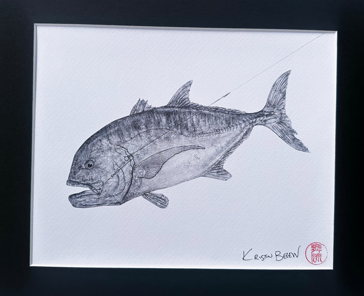 Ready-to-Frame Prints: Kristin Belew "Thomasʻ Ulua" 11x14