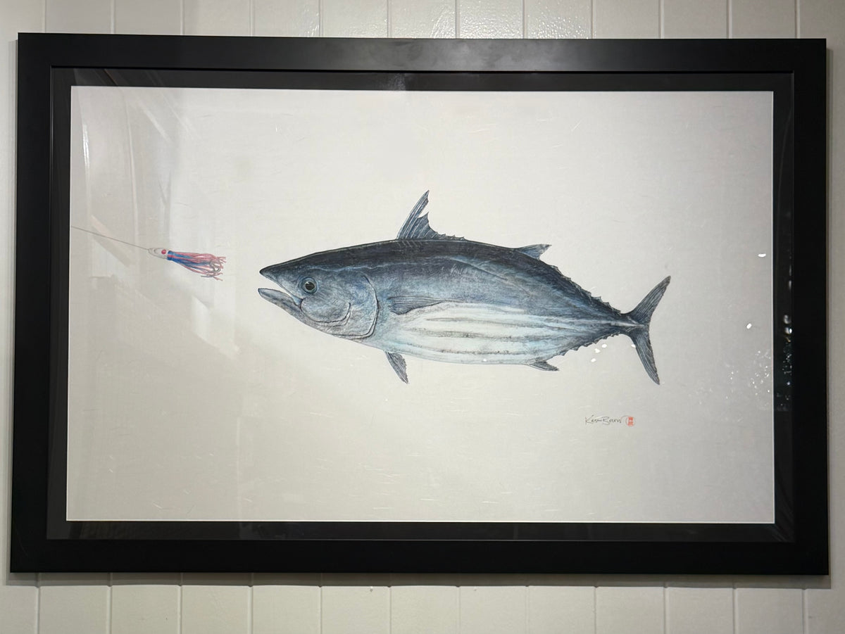 Kristin Belew: "Alexʻs Aku" Framed Original