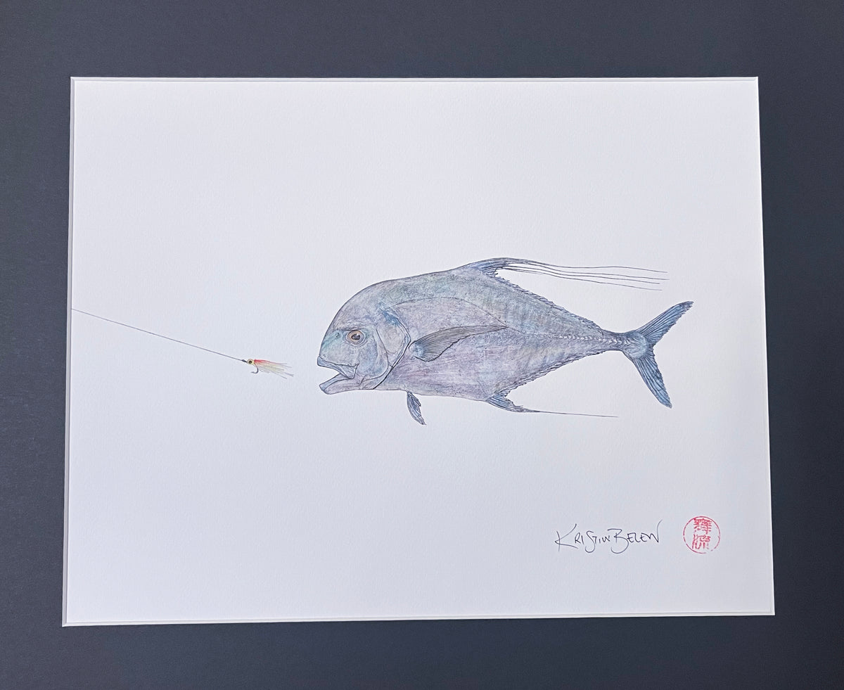 Ready-to-Frame Prints: Kristin Belew "VJʻs Kagami" 16x20
