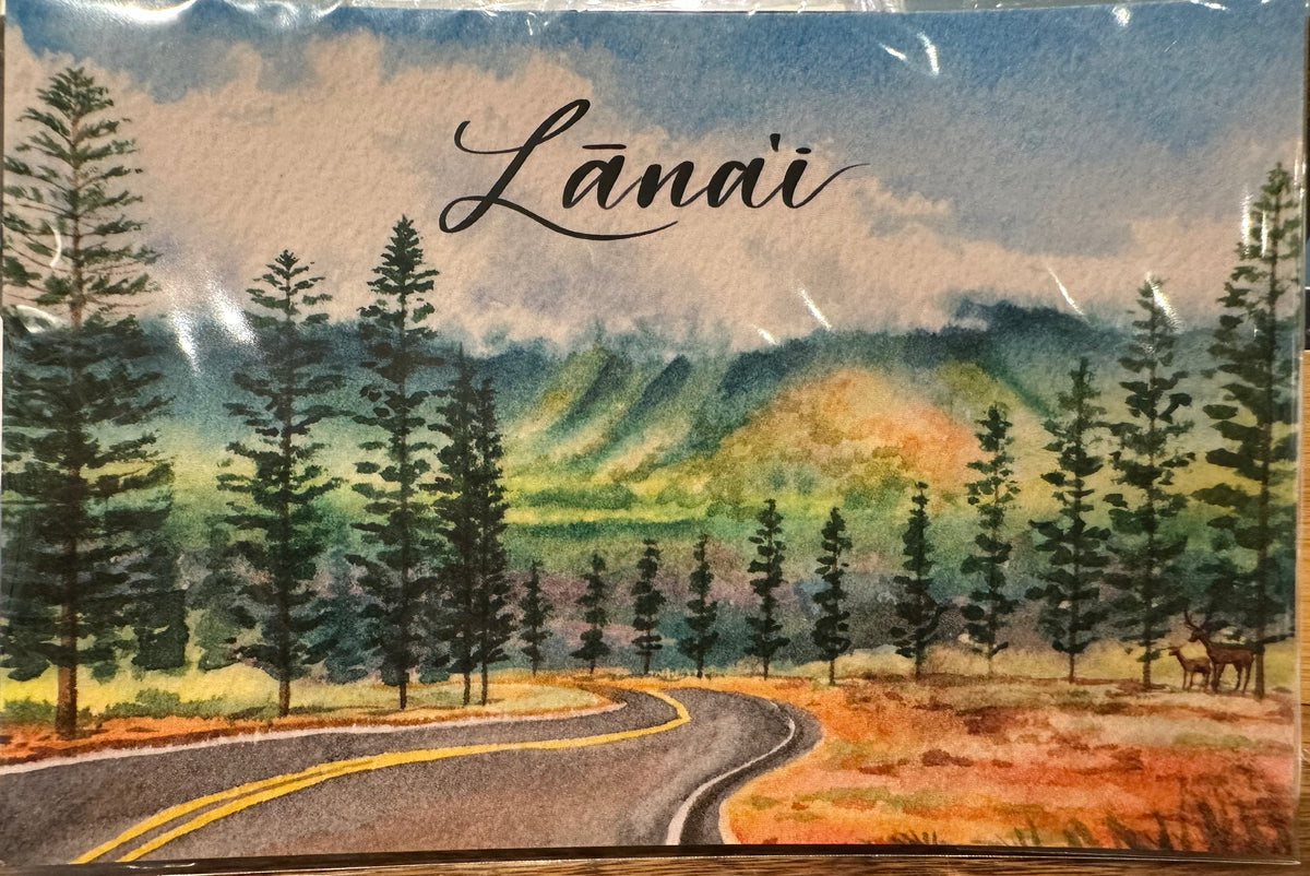 Poshiki: Lana'i Palawai Postcard