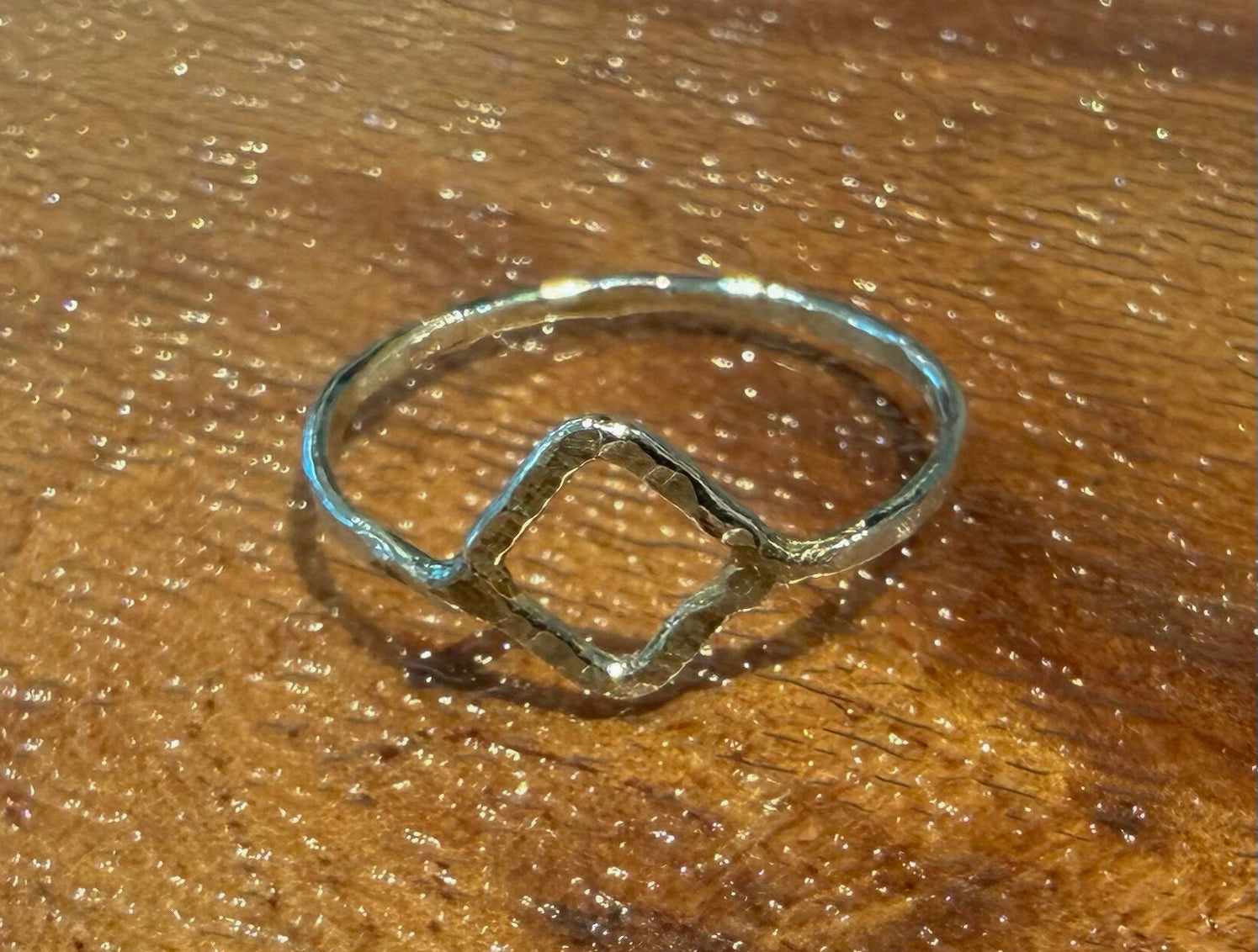 SOHOM Jewelry: Sterling Silver Kaimana Ring (diamond shape)