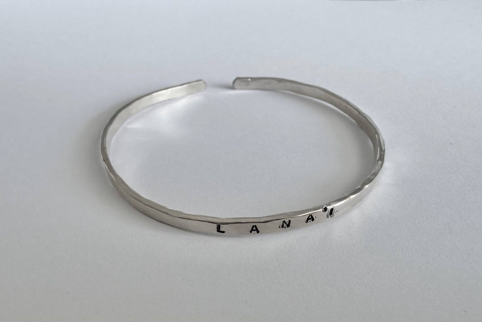 SOHOM Jewelry:  Sterling Silver "Lanai" Bangle