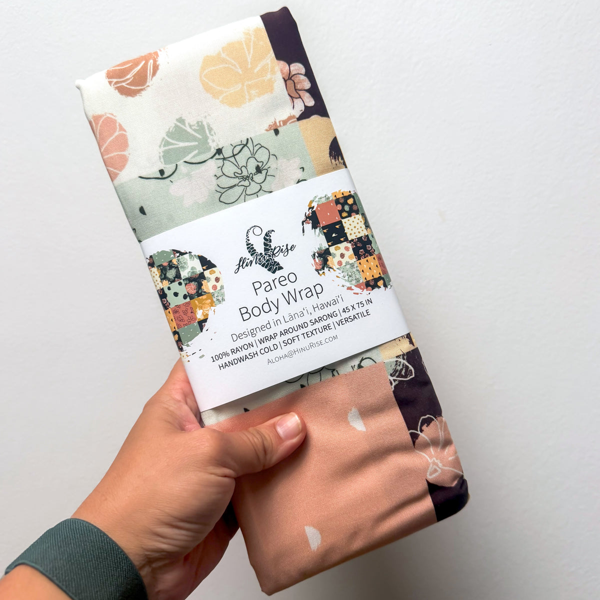 Hinu Rise: Naupaka Quilt Pareo (Body Wrap)