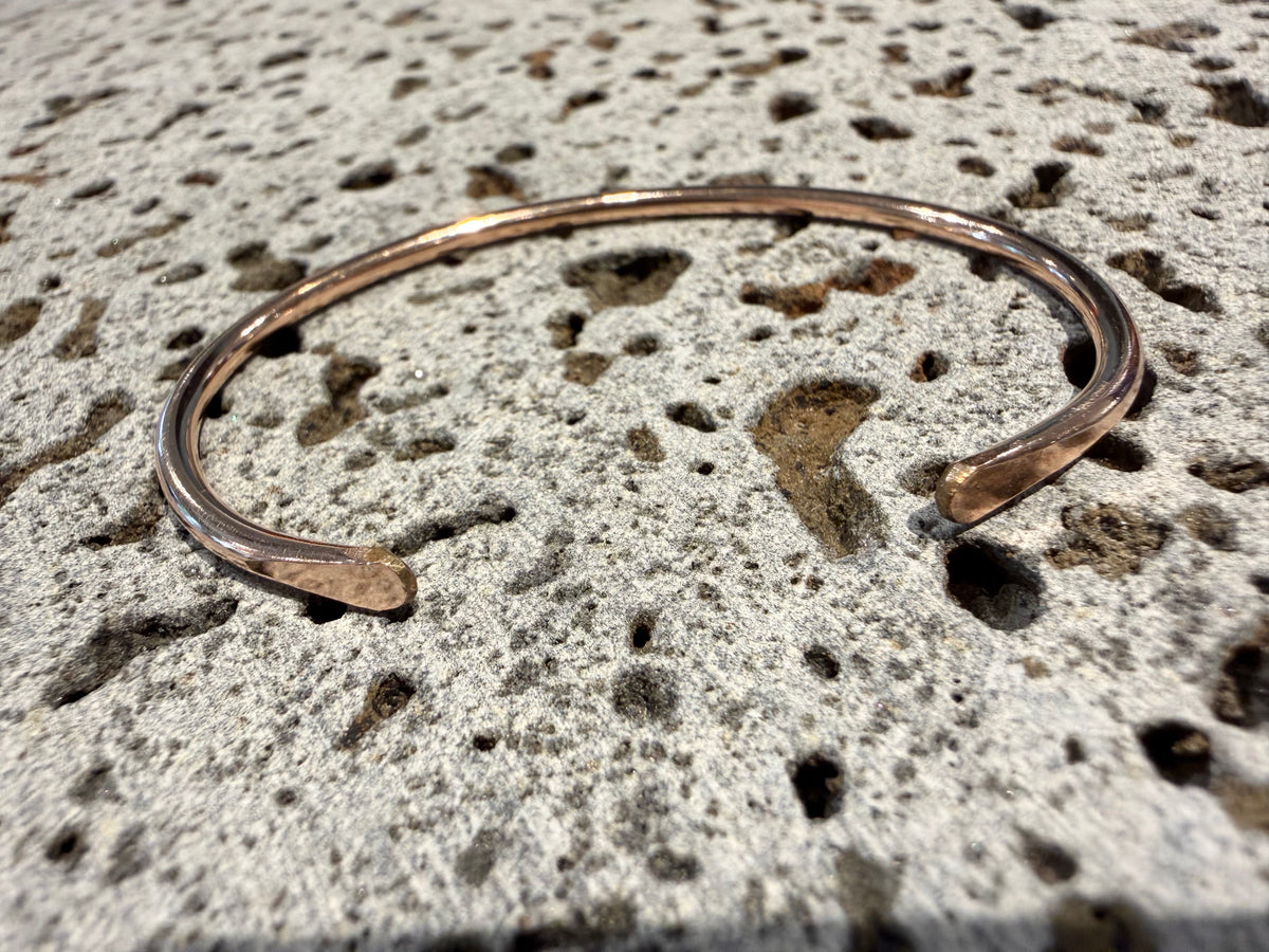 SOHOM Jewelry:  Rose Gold Pikake Cuff