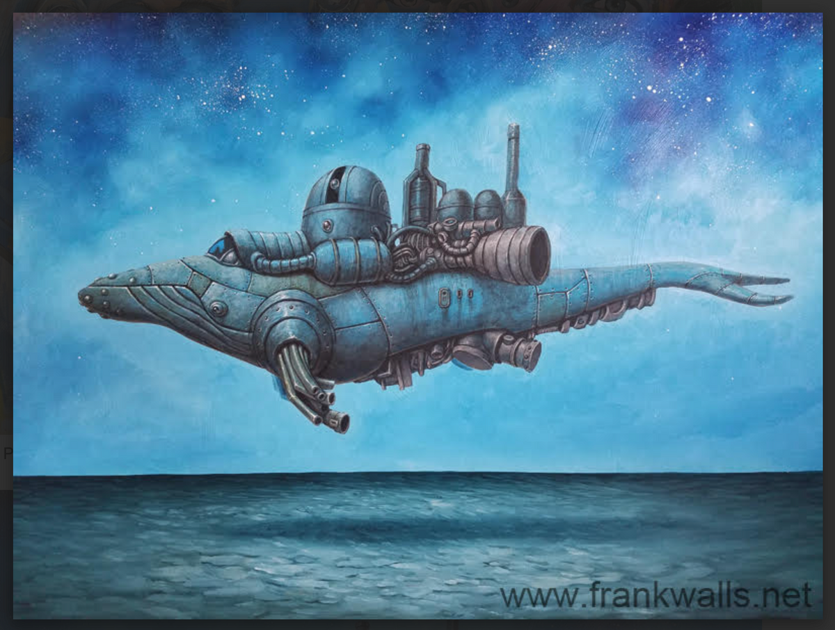 Frank Walls: "Observatory" Framed