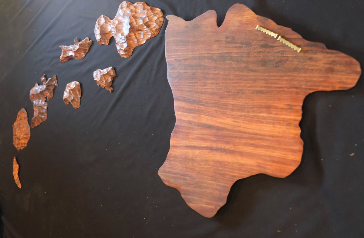 Greg Eaves: Koa Hawaiian Island Chain