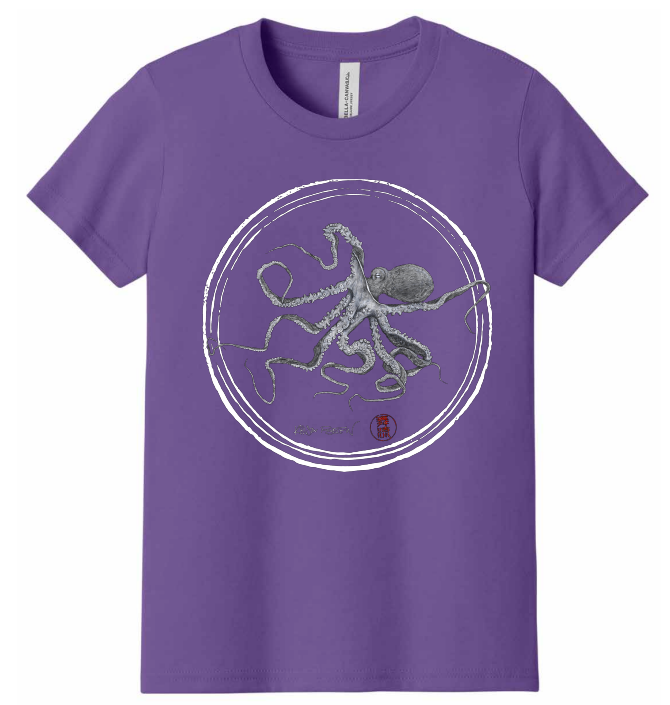 Kids Circle Octopus T-shirts