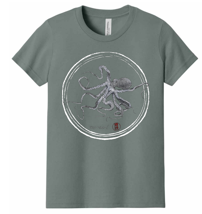 Kids Circle Octopus T-shirts