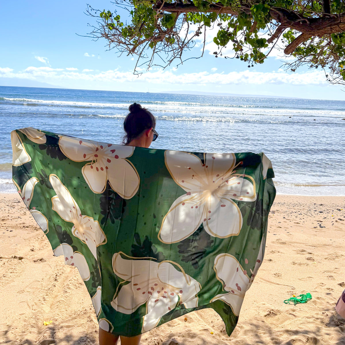 Hinu Rise: Ulei Green Hero Pareo (Body Wrap)