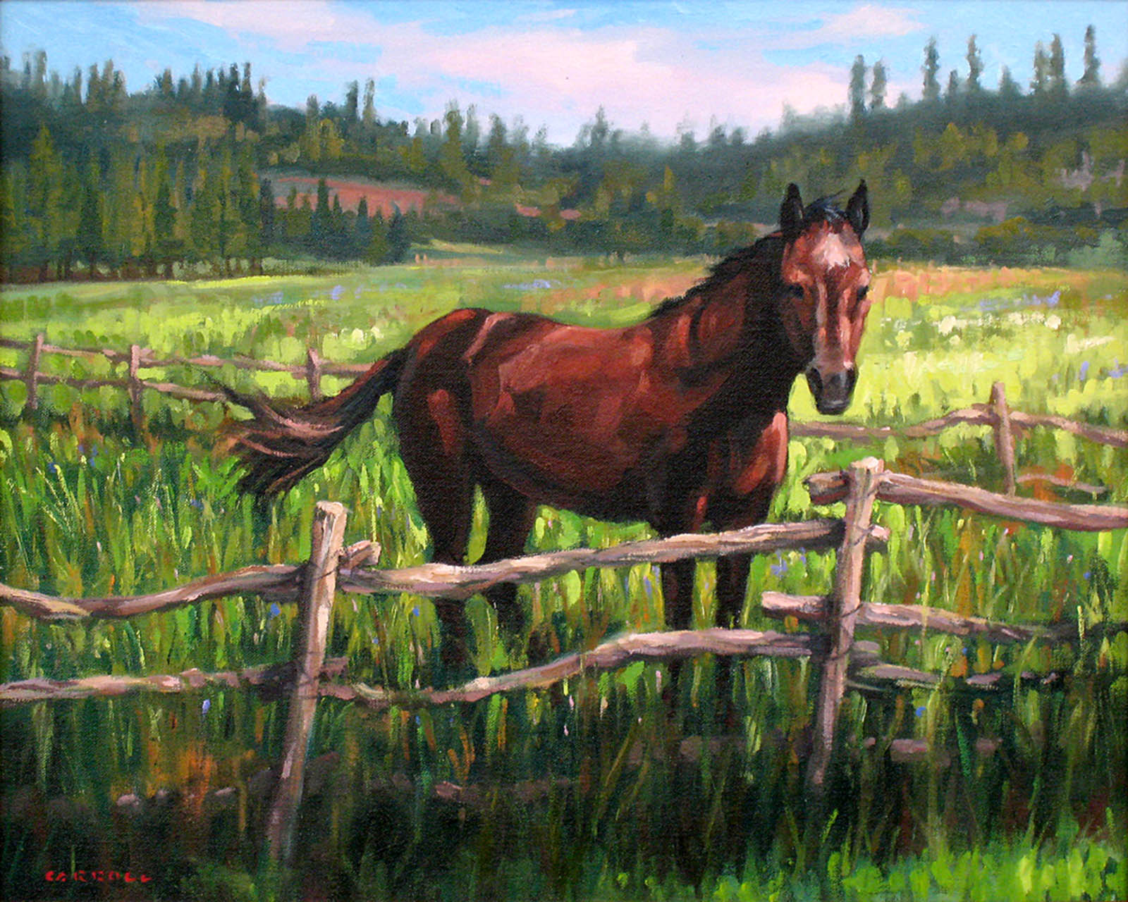 Ready-to-Frame Prints: Mike Carroll "Fresh Meadows"