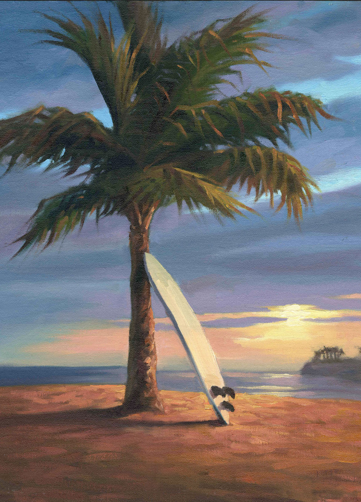 Ready-to-Frame Prints: Mike Carroll "Lanai Longboard"