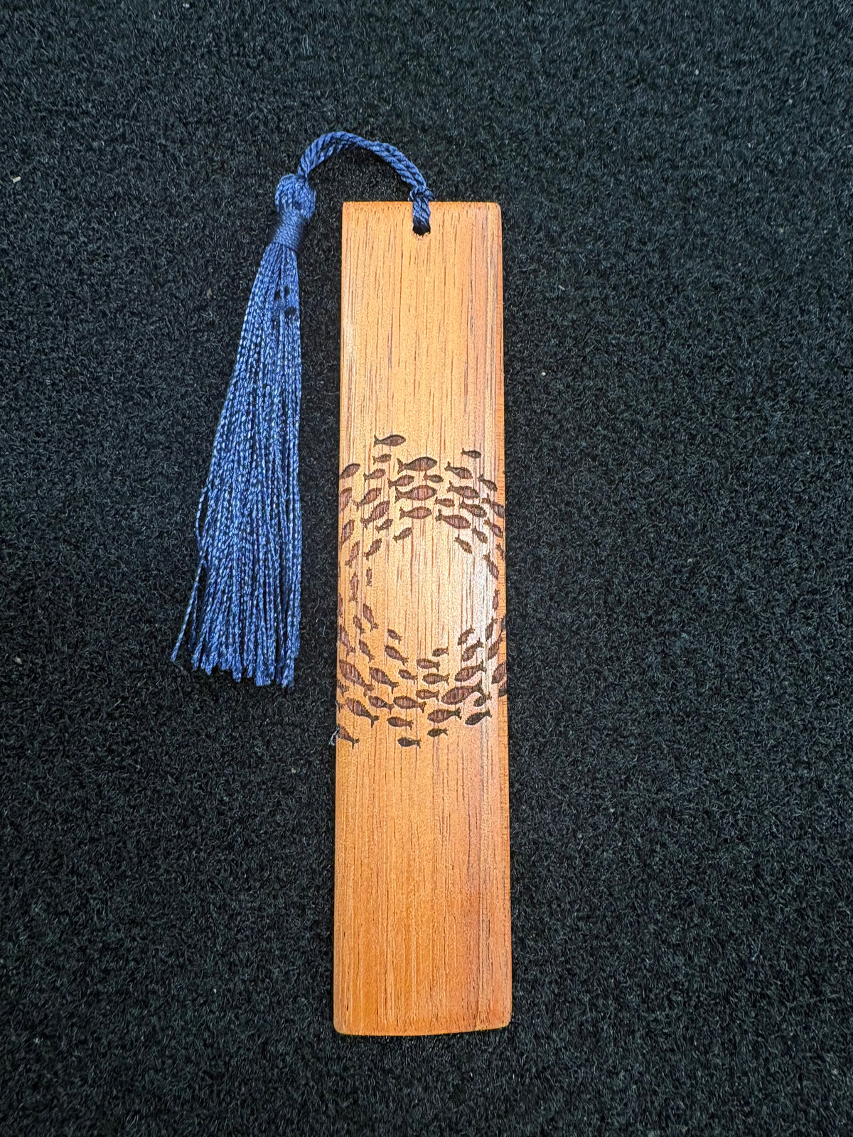 Peter Moran: Handmade Bookmark - School O' Fishes