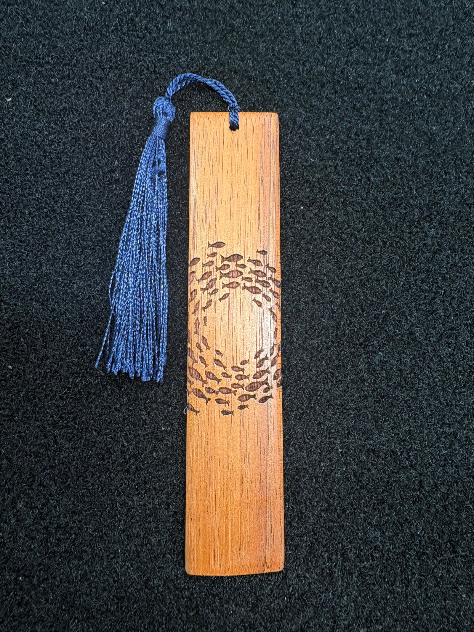Peter Moran: Handmade Bookmark - School O' Fishes