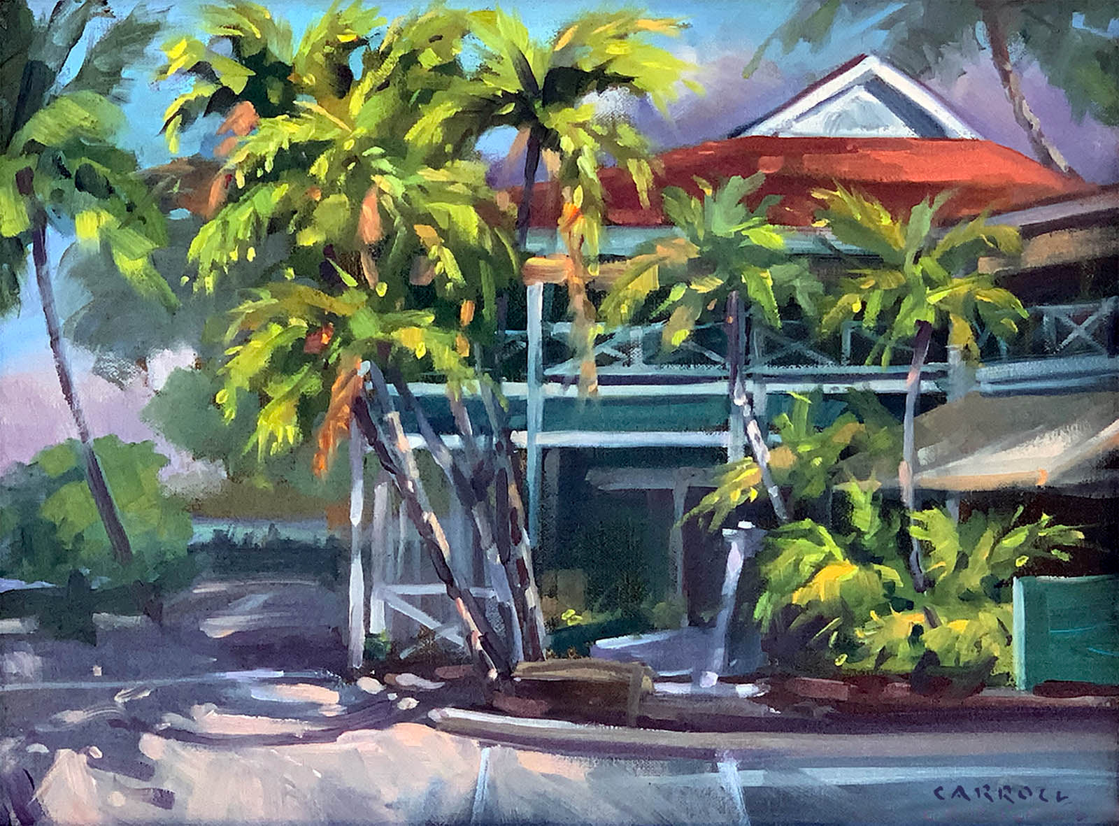 Ready-to-Frame Prints: Mike Carroll "Pioneer Inn, Lahaina"