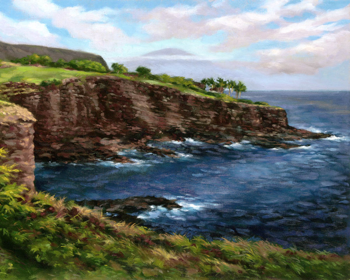 Ready-to-Frame Prints: Mike Carroll "17th Hole, Manele Golf Course"