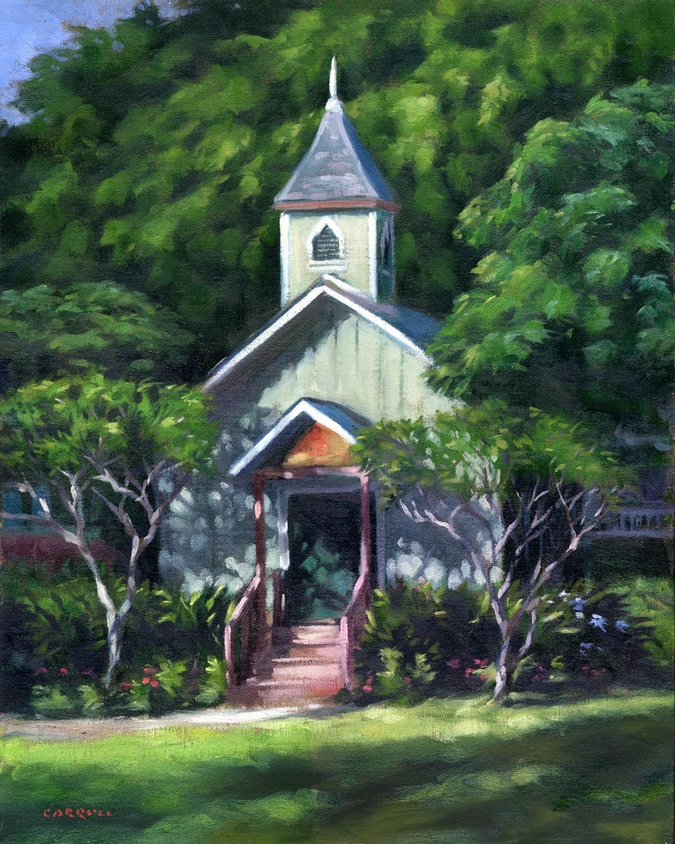 Ready-to-Frame Prints: Mike Carroll "Kalokahi Church, Lana'i"