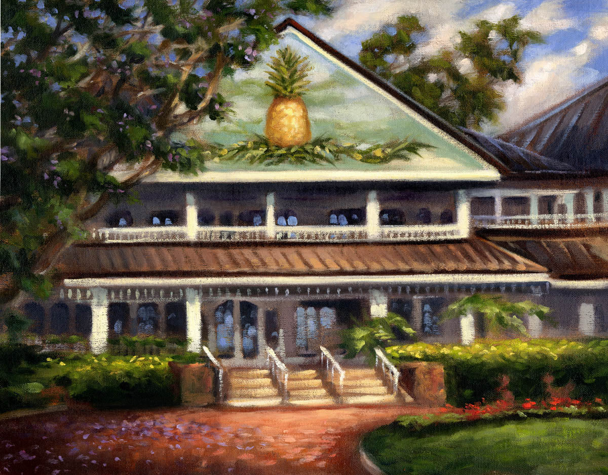 Ready-to-Frame Prints: Mike Carroll "The Lodge At Koele"