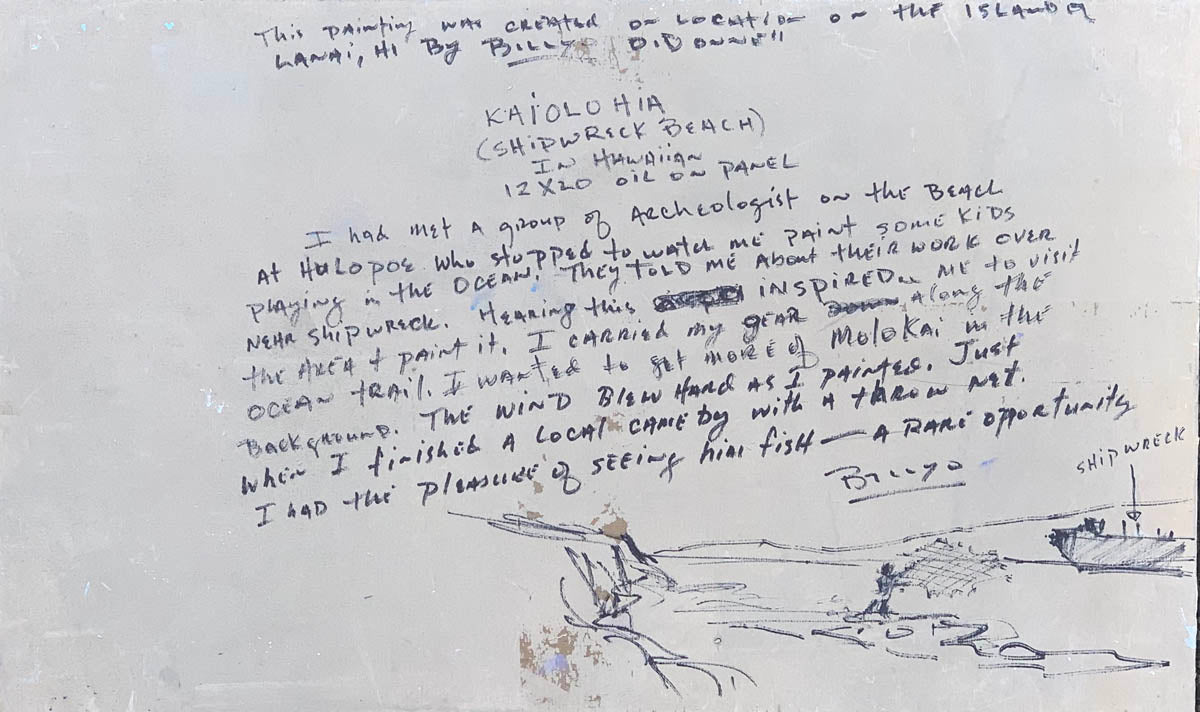 Billyo O'Donnell: Kaiolohia (Shipwreck Beach)