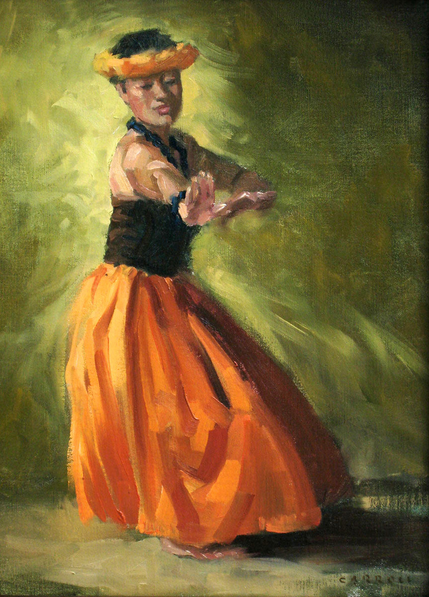 Ready-to-Frame Prints: Mike Carroll "Lovely Hula Hands"